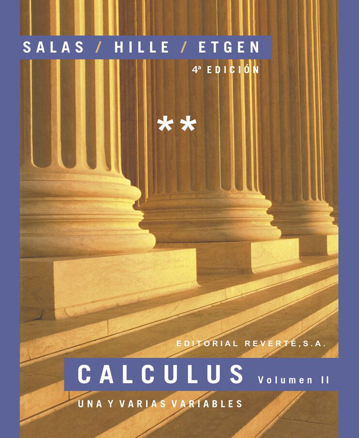 Calculus II 4ª Edición