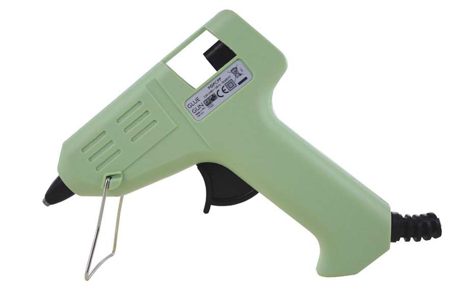 Mini Pistola de cola Cl&eacute;op&acirc;tre + 2 barres de cola