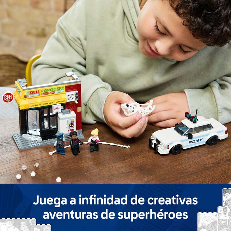 LEGO® Super Herois Multivers Aràcnid: Miles Morales vs. Taca 76311
