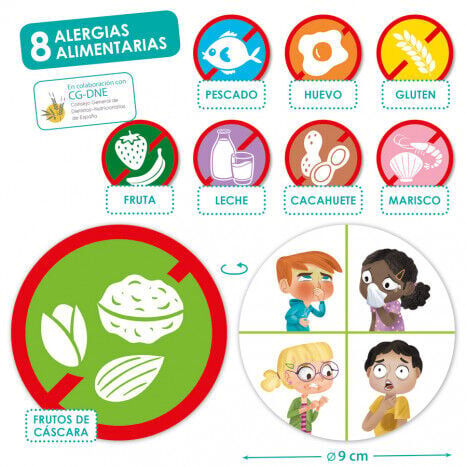 Juego did&aacute;ctico Akros Descubrir alergias e intolerancias alimentarias