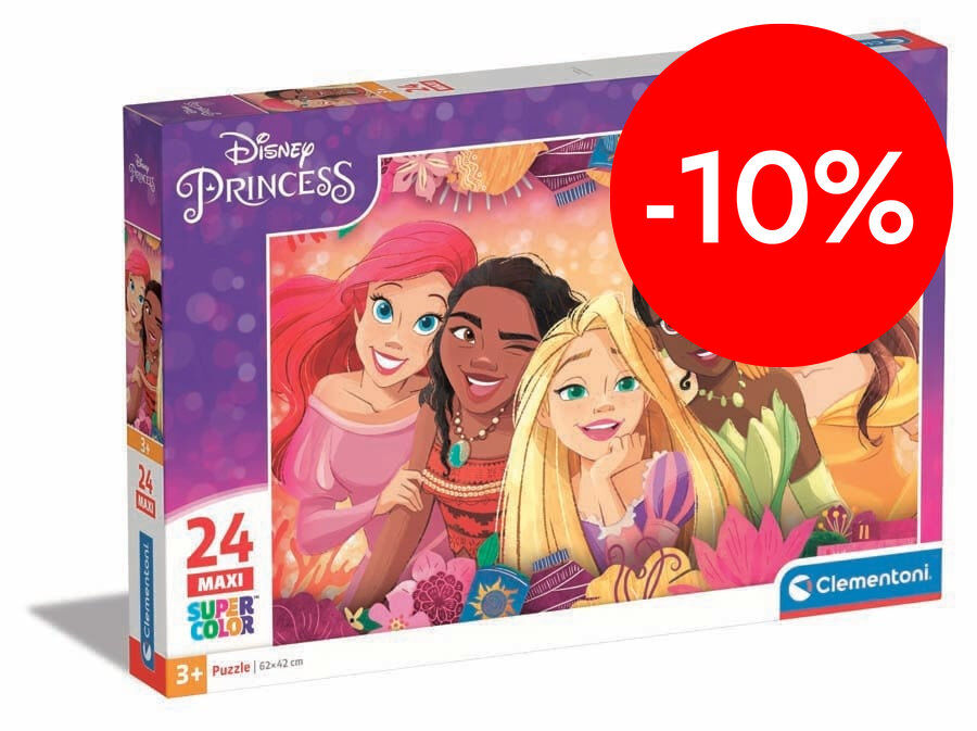 Puzle 24 peces Maxi Princesses Disney