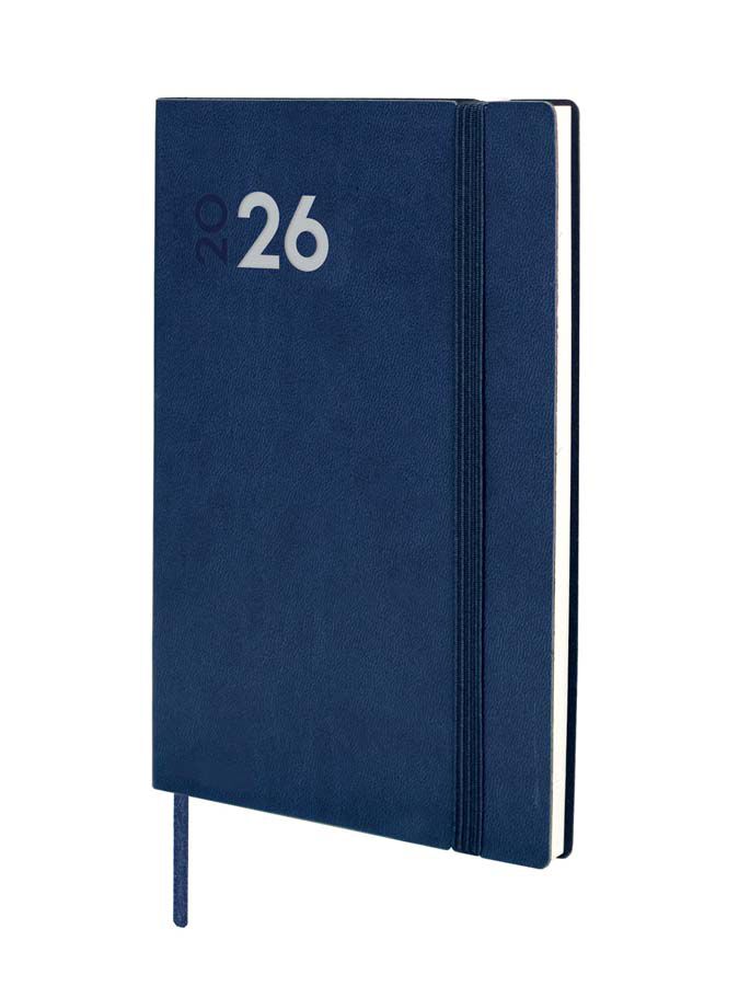 Agenda Finocam Mara Y4 sem/vista vertical cat 2026 azul