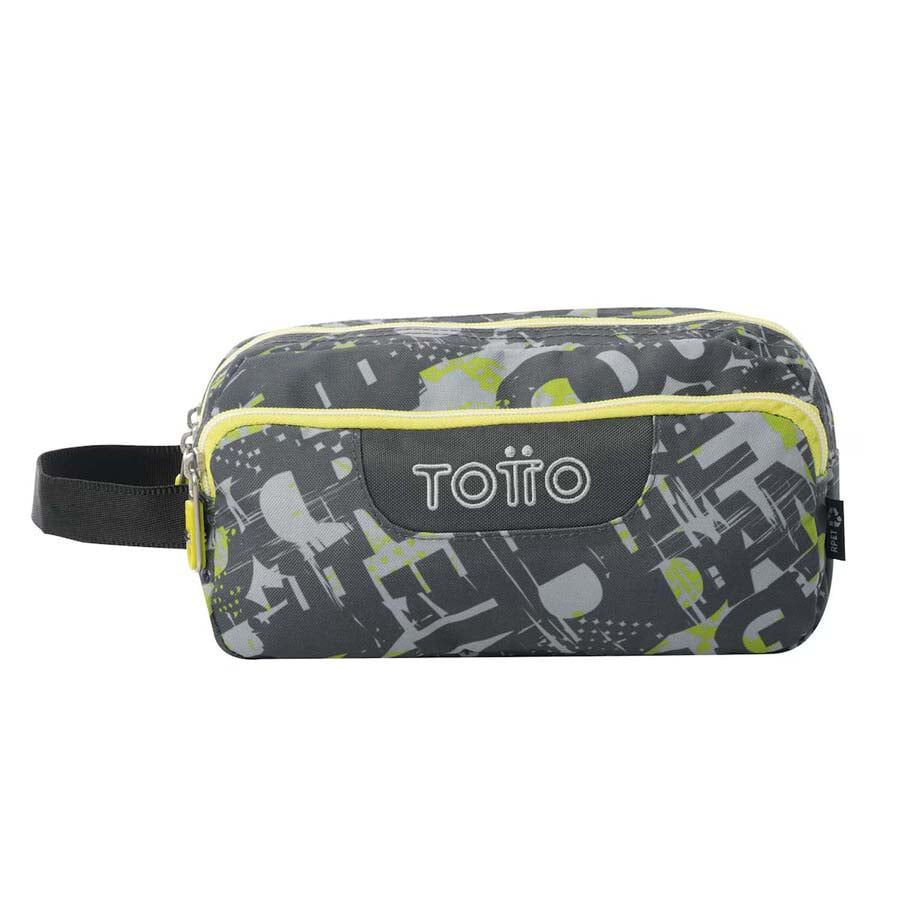Estuche 3 cremalleras Totto Texgrunge