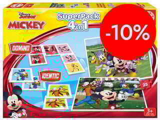 Super Pack Mickey and Friends 4 en 1