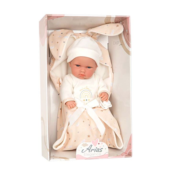 Nino Natal Beige Amb Cos Vinyl 30Cm