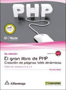 Gran libro de PHP: creaci&oacute;n de p&aacute;ginas web din&aacute;micas