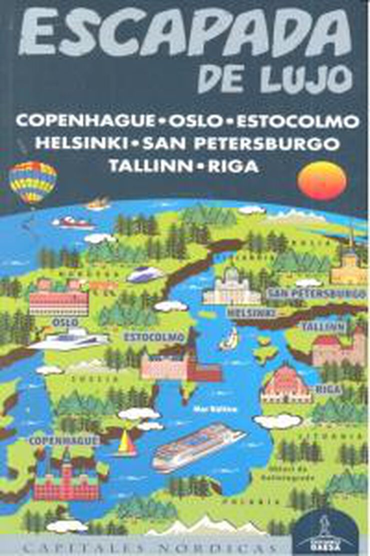 Escapada de lujo:Copenhage, Oslo, Estoco