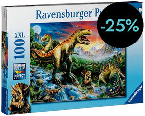 Puzle 100 piezas dinosaurios