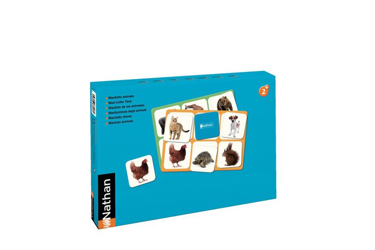Joc de vocabulari Nathan Maxiloto animals