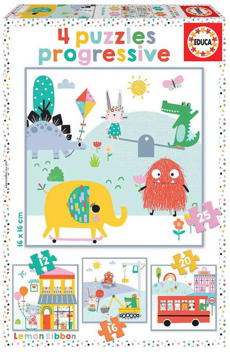 Puzle Progresivos 12-16-20-25 Lemon Ribbon