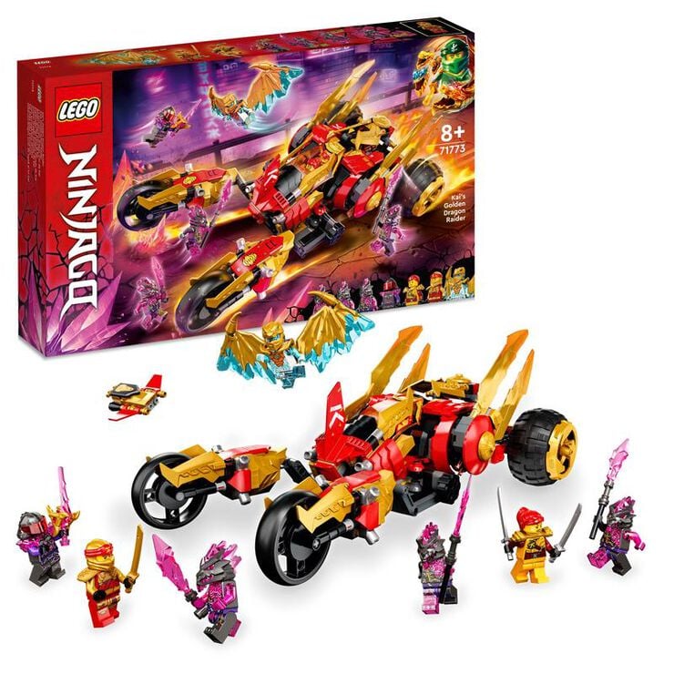 LEGO® Ninjago Explorador del Dragón Dorado de Kai 71773