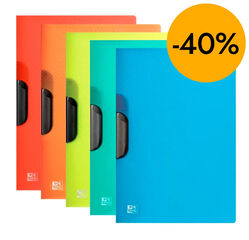 Dossier clip Oxford Urban A4 surtido