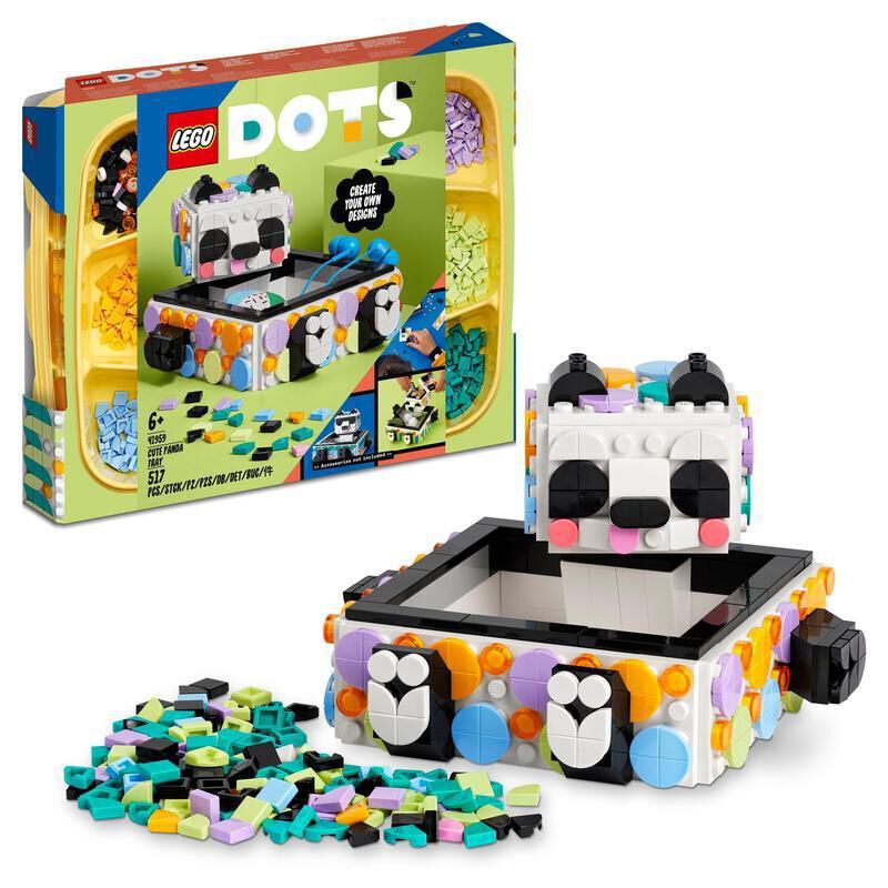 LEGO&reg; DOTS Bandeja Osito Panda 41959