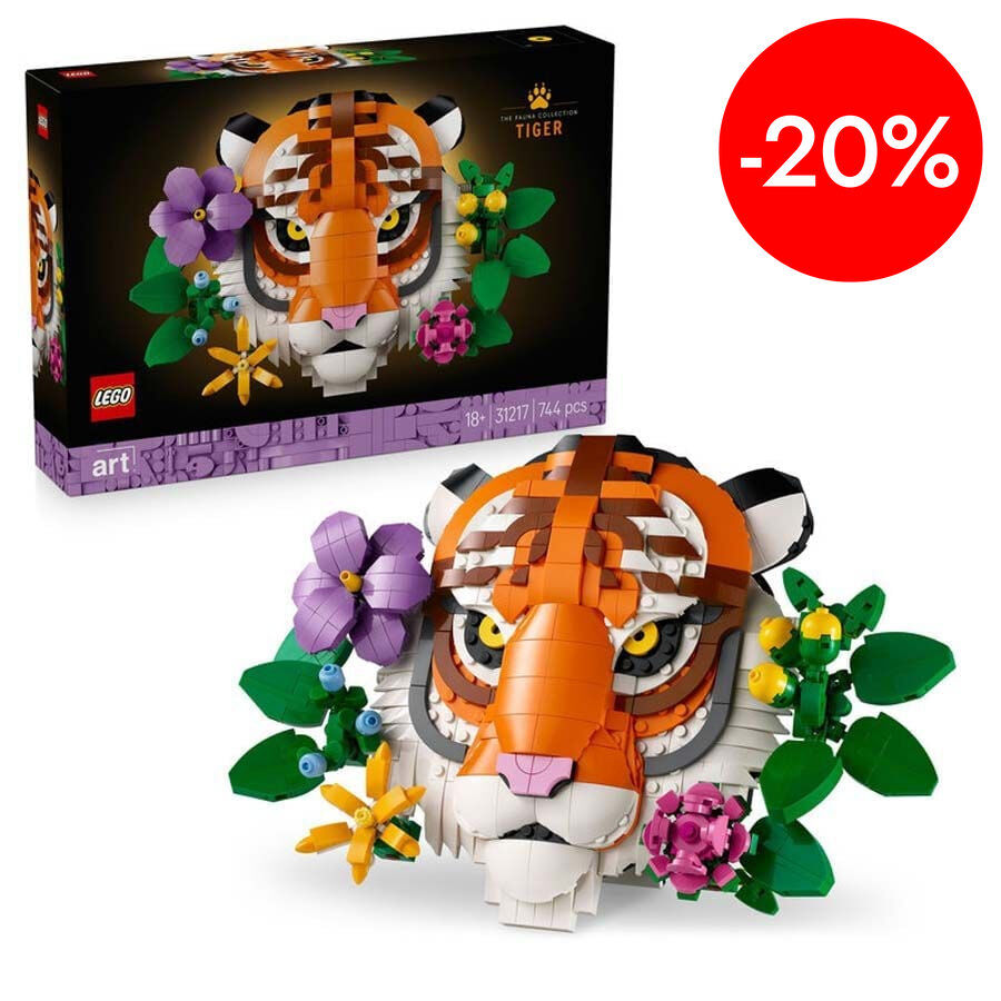 LEGO&reg; ART Col&middot;lecci&oacute; Fauna: Tigre 31217