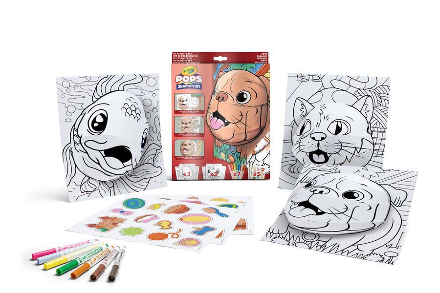 Color Pops 3D Mascotas