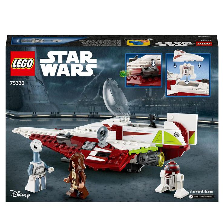 LEGO® Star Wars TM Caza Estelar Jedi de Obi-Wan Kenobi 75333