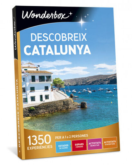 Pack de experiencia Wonderbox Descobreix Catalunya 2017-2018