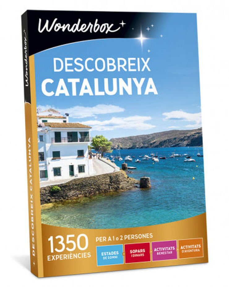 Pack d'experincia Wonderbox Descobreix Catalunya 2017-2018