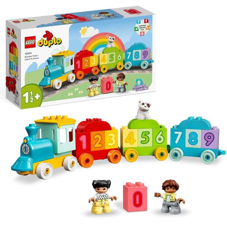 LEGO® Duplo Creative Play Tren dels Números: Aprèn a Comptar 10954