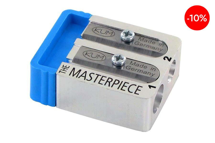 Sacapuntas de arte Kum Meisterwerk 2 fases long point