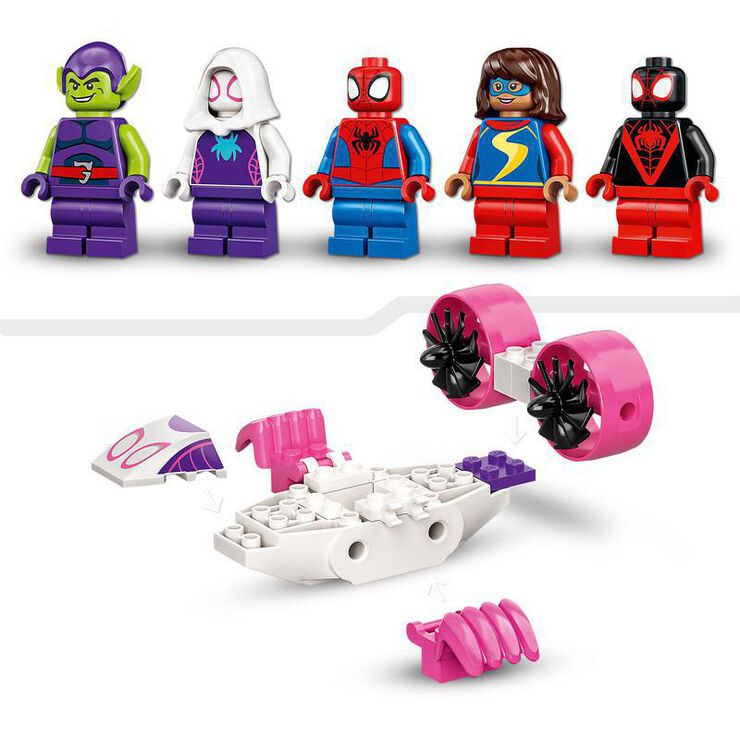 LEGO® Súper Héroes Spider-man Cuartel General Arácnido 10784
