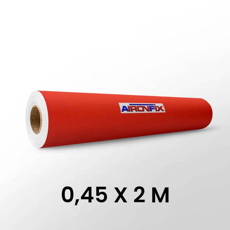 Rollo Airon-fix 0,45x2m rojo