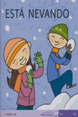 Está nevando. Mayúsculas