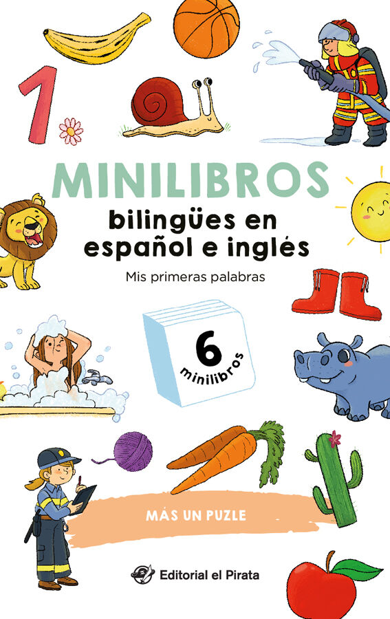 Minilibros biling&uuml;es en espa&ntilde;ol e ingl&eacute;s - Mis primeras palabras