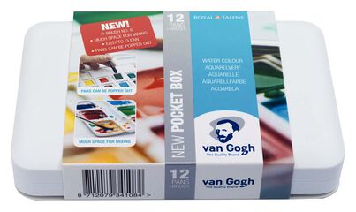 Aquarel·les Pocket Box Van Gogh 12 colors