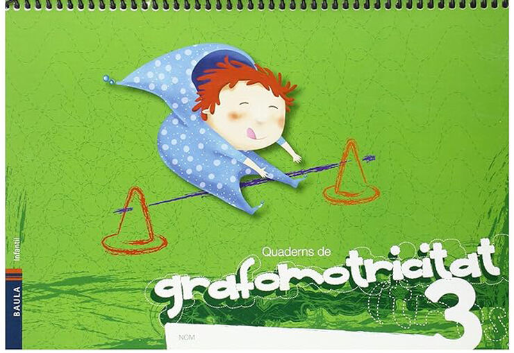 Quaderns de grafomotricitat 3 Infantil Baula