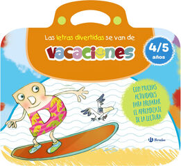 Las letras divertidas se van de vacaciones. 4-5 a&ntilde;os