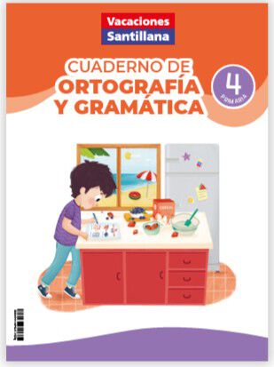 Vacaciones Ortograf&iacute;a y Gram&aacute;tica &ndash; 4&ordm; de Primaria (ED26)