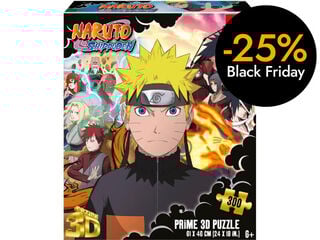 Puzle 300 piezas Efecto 3D Naruto