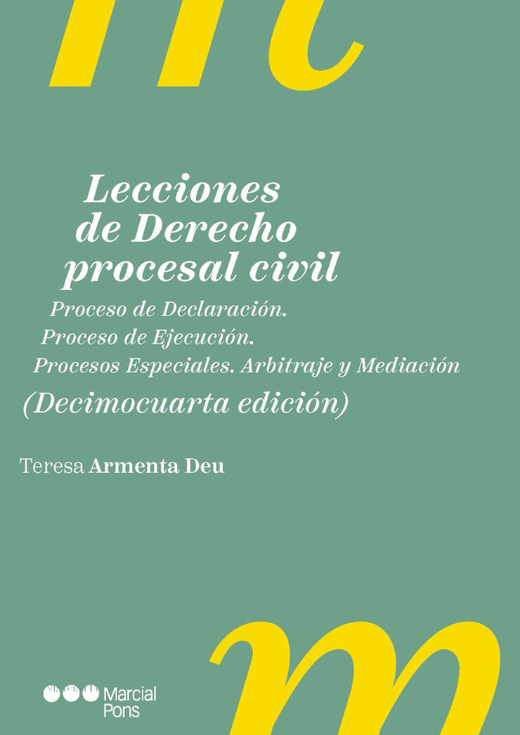 Lecciones de Derecho procesal civil