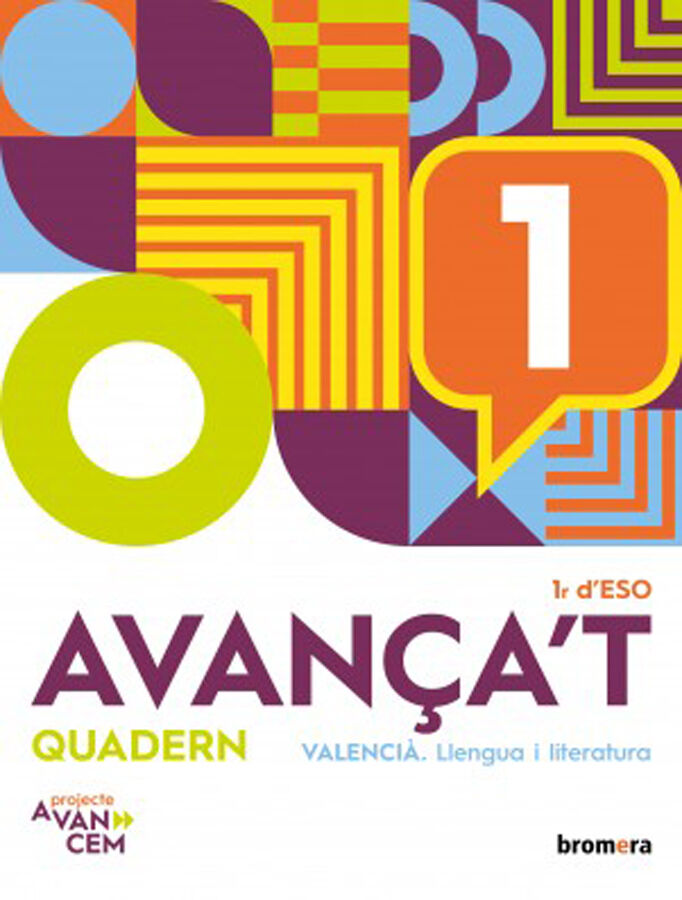 Avan&ccedil;a't 1. Quadern de valenci&agrave; 1r ESO