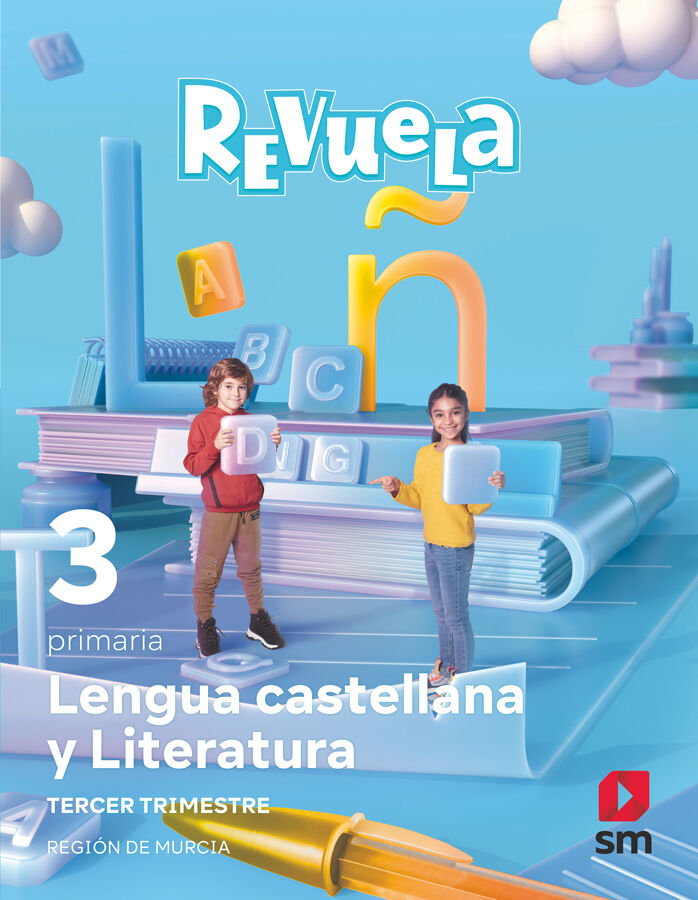 Lengua Castellana y Literatura. 3 Primaria. Revuela. Trimestres. Regi&oacute;n de Murcia