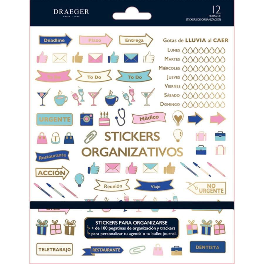 Bloc Stickers Draeger Organizaci&oacute;n