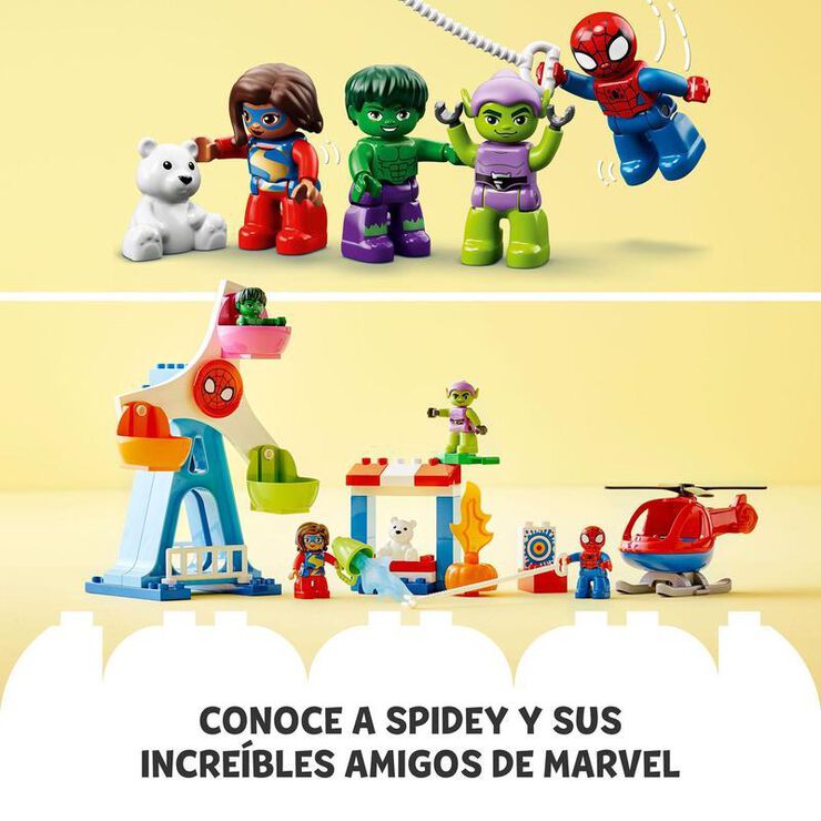 LEGO® DUPLO Spider-Man y sus Amigos: Aventura en la Feria 10963