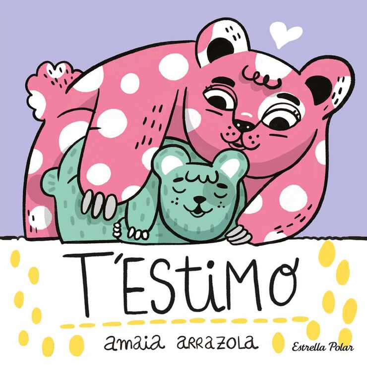 T'estimo. Llibre de tela