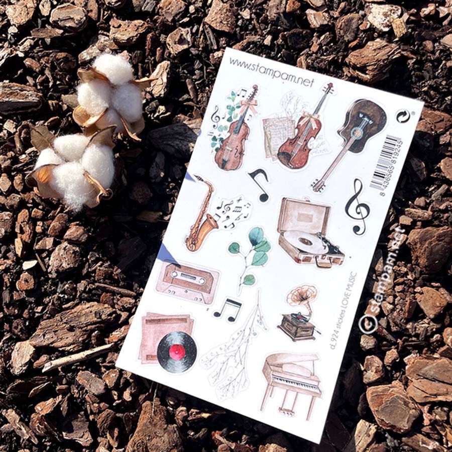 Stickers Stampam Music