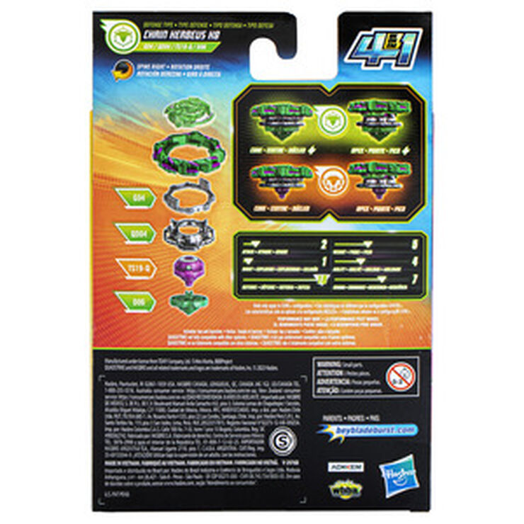 Pack Peonza y Lanzador Hypersphere Beyblade