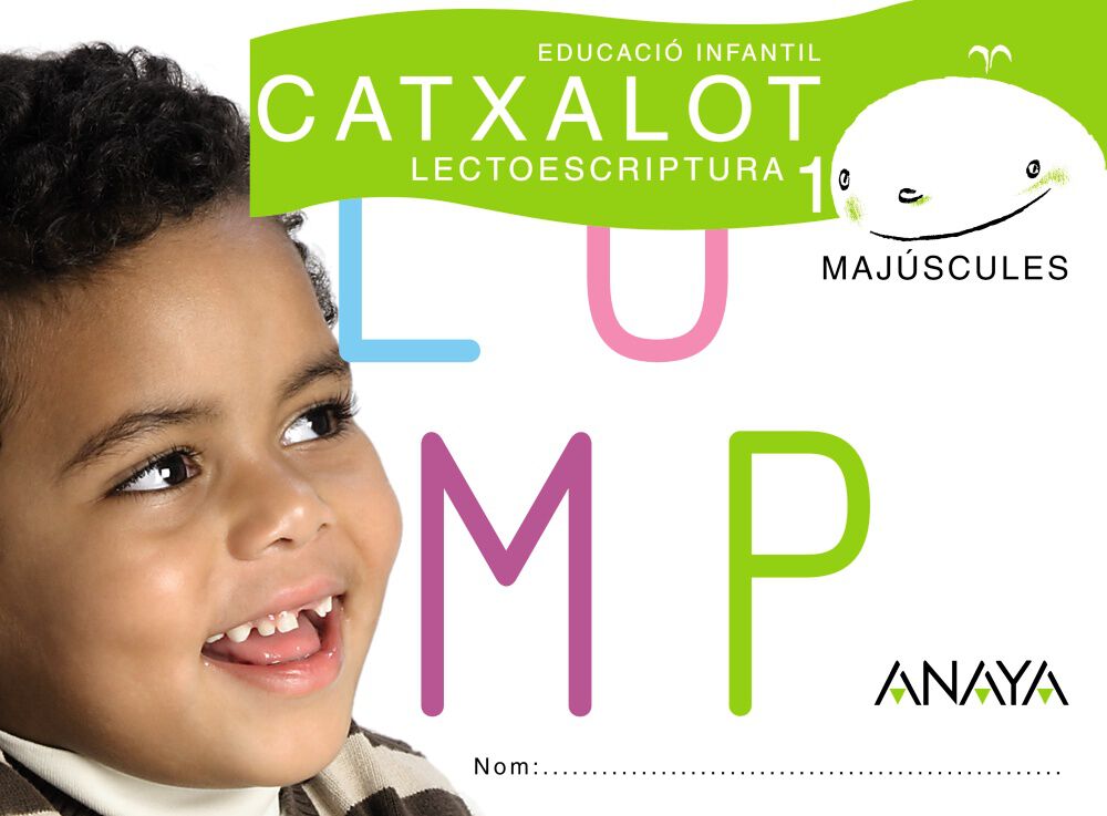 Lectoescriptura 1 Majscula Infantil 4 anys Anaya