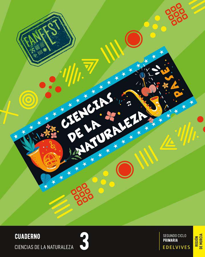 Ciencias De La Naturaleza 3.&ordm;primaria. Cuaderno. Murcia