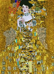 Diamond Dotz Woman in Gold-G. Klimt