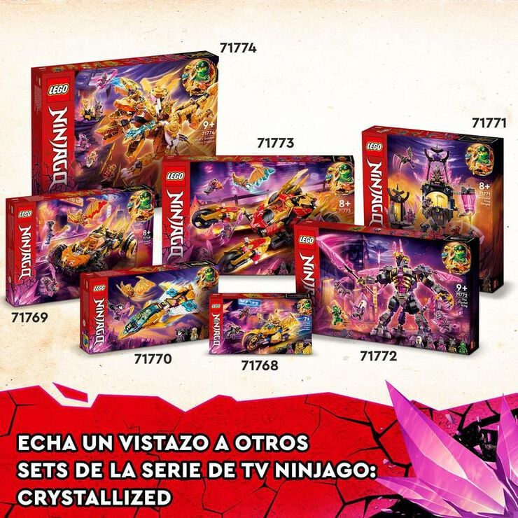 LEGO® Ninjago Explorador del Dragón Dorado de Kai 71773