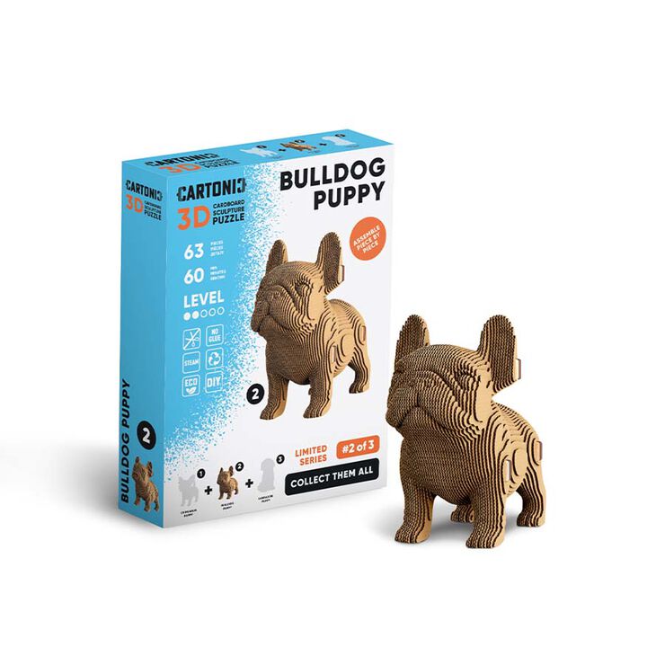 Puzzle 3D Cartonic Bulldog