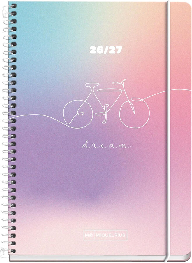 Agenda Escolar Activa S/V Mult. 2026-2027 Dream