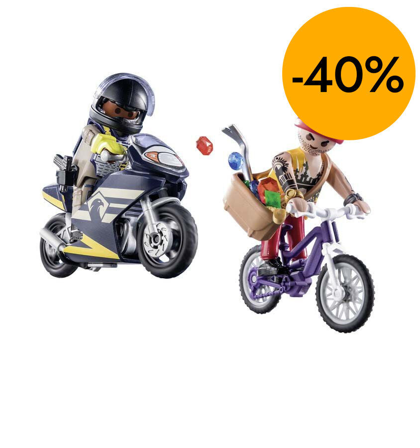 Playmobil City Action Spack For&ccedil;es Especials i Lladre 71255