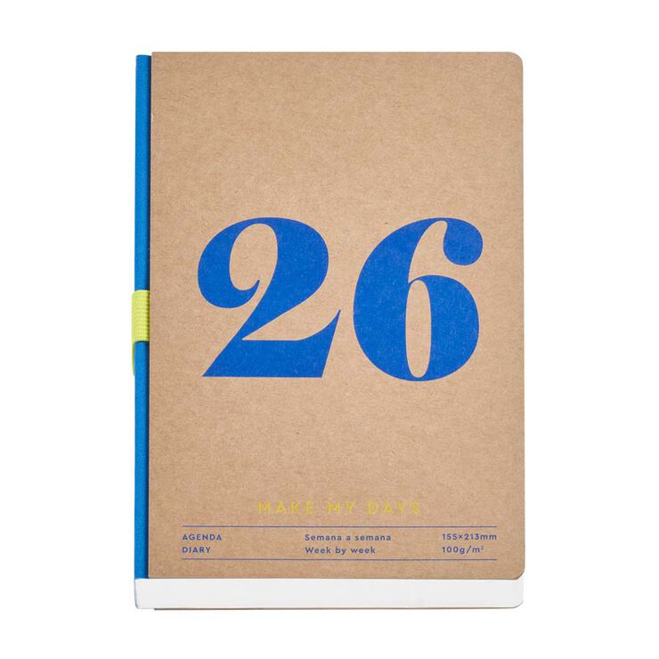Agenda Miquelrius Plus 15x21 sem/vista mult 2026 Basic Year
