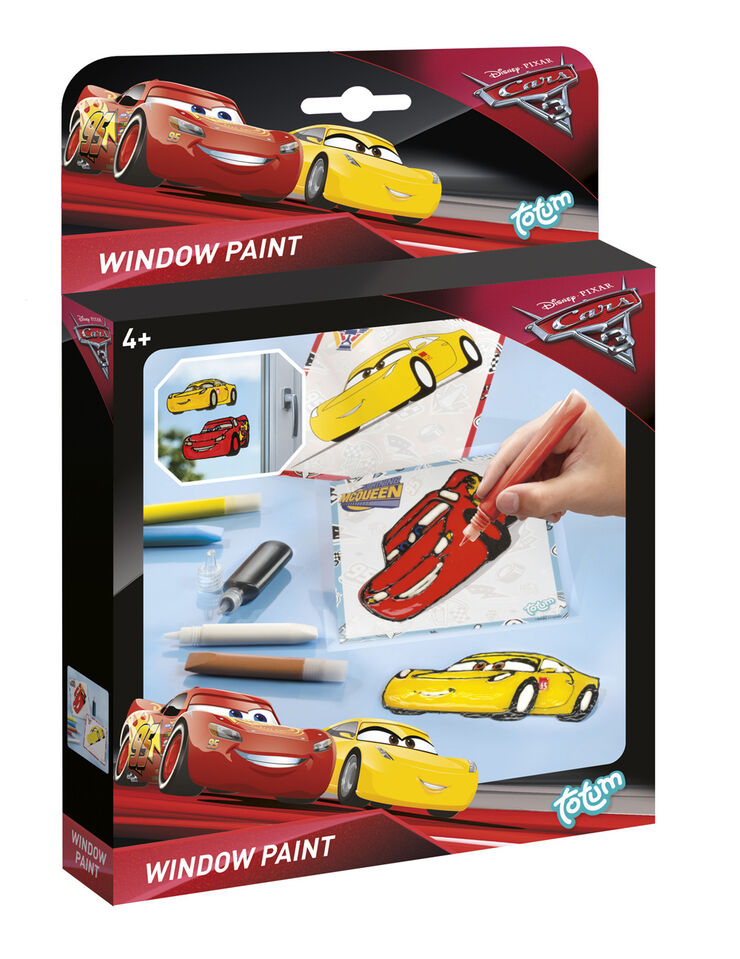 Pintura de vidre Totum Cars3